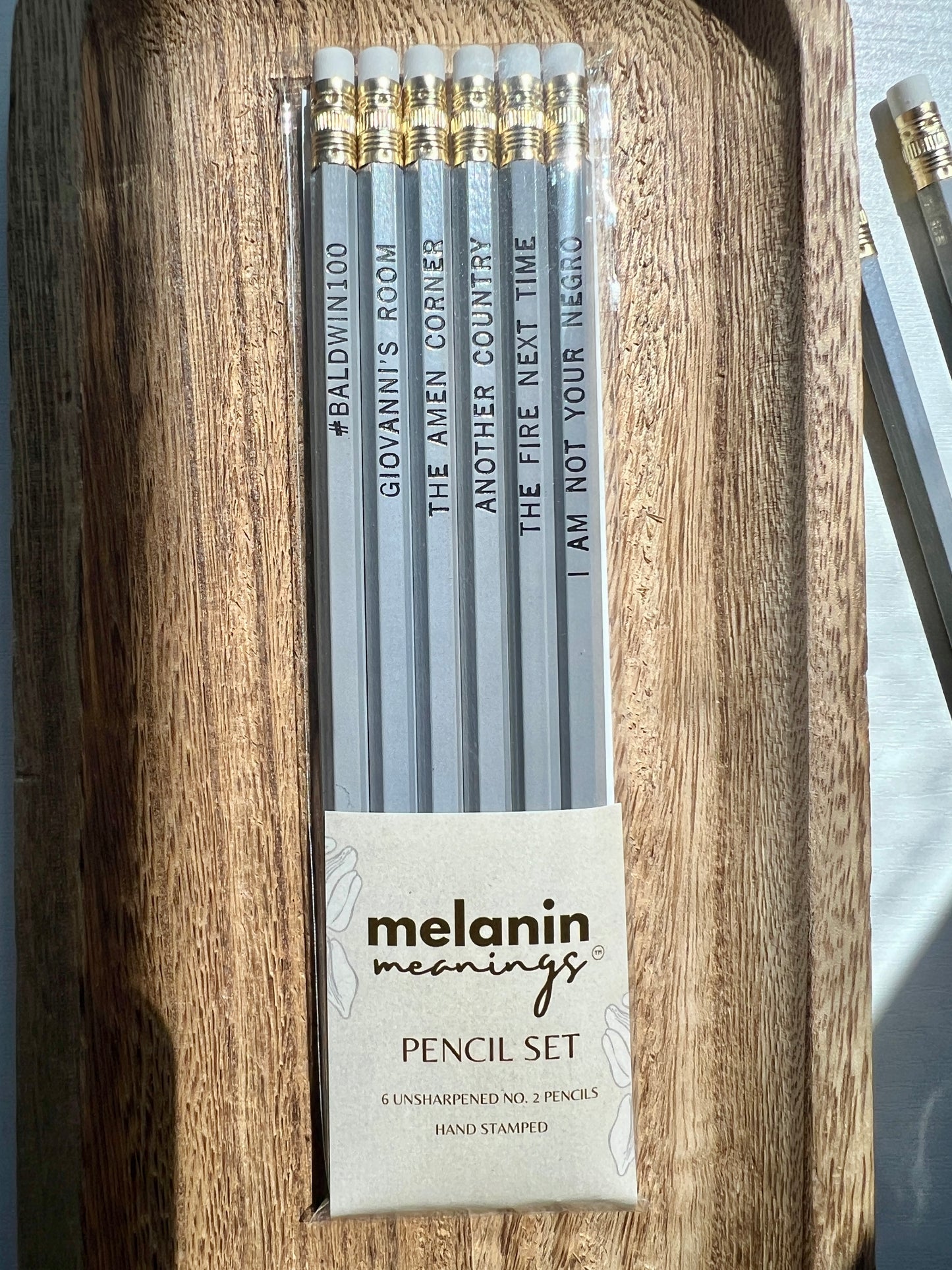 James Baldwin Centennial Pencil Set